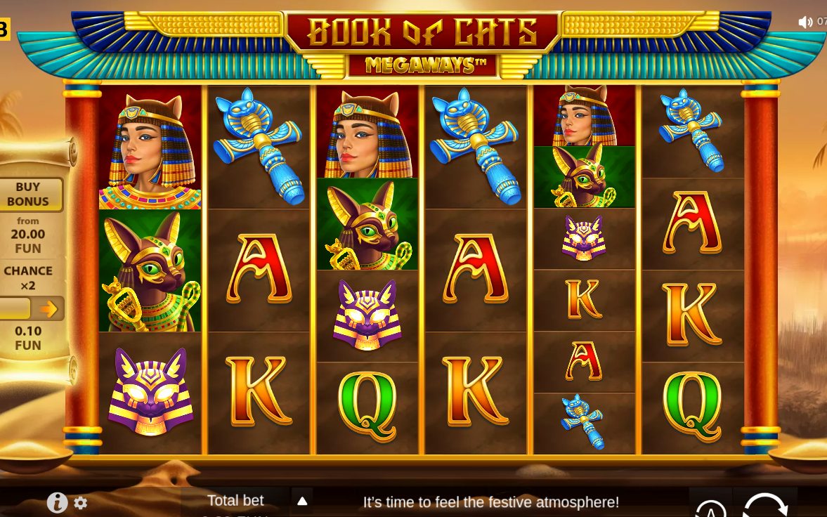 Book of Cats MEGAWAYS